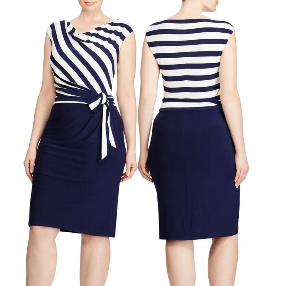 Lauren Ralph Lauren Sadira Cap Sleeve Dress